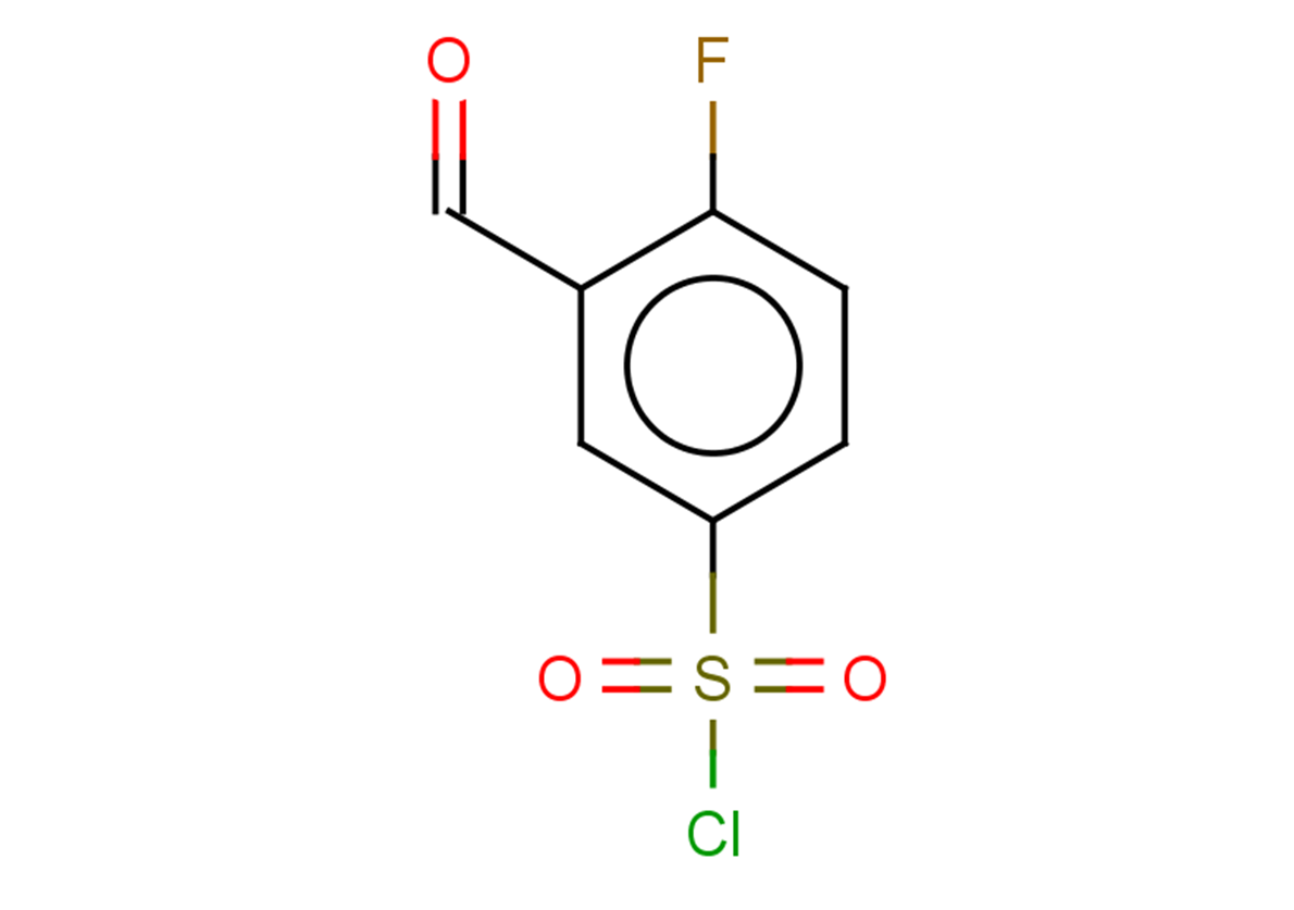 4-fluoro-3-formylbenzene-1-sulfonyl chloride