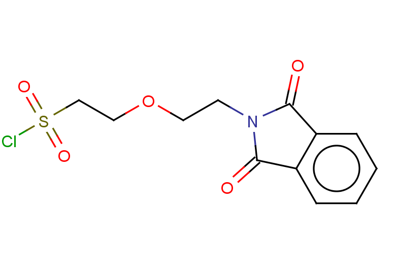2-[2-(1,3-dioxo-2,3-dihydro-1H-isoindol-2-yl)ethoxy]ethane-1-sulfonyl chloride