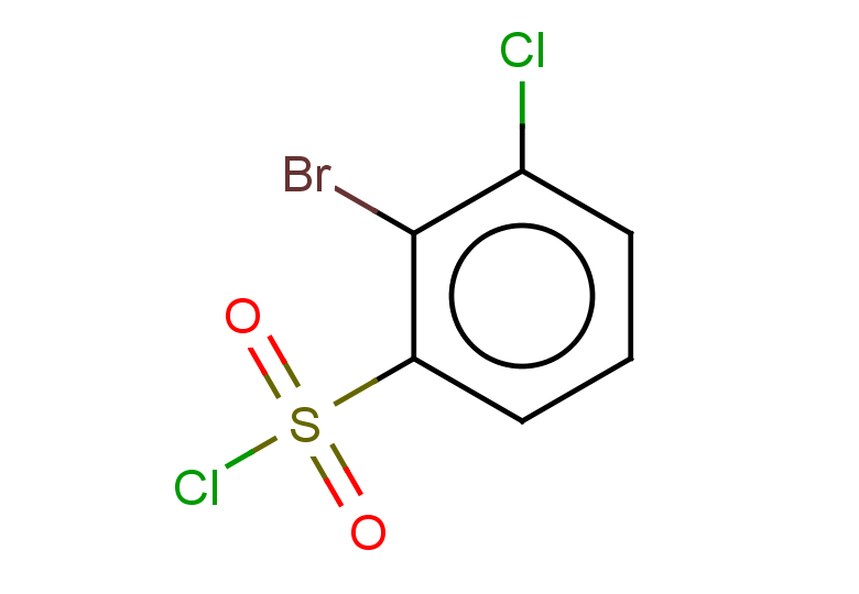 2-bromo-3-chlorobenzene-1-sulfonyl chloride