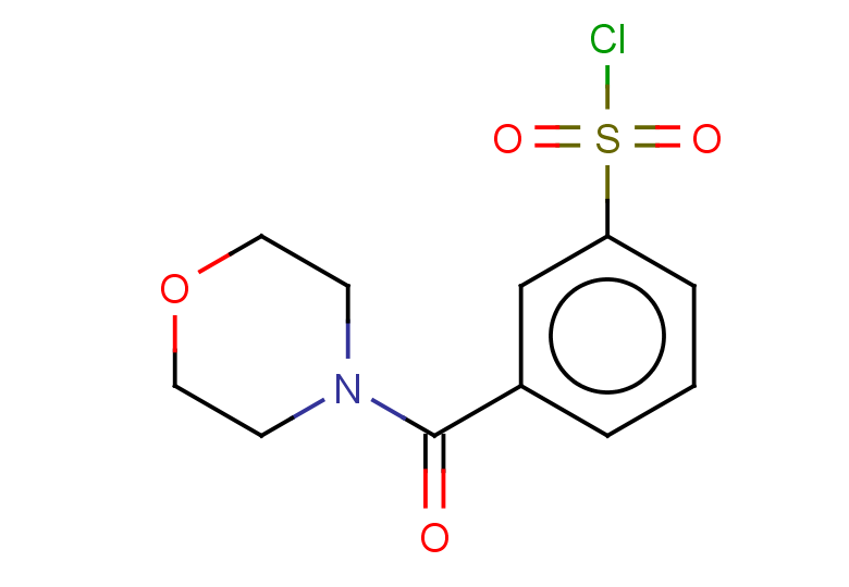 3-(morpholine-4-carbonyl)benzene-1-sulfonyl chloride
