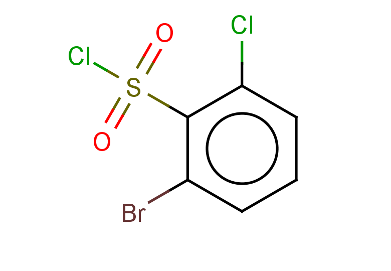 2-bromo-6-chlorobenzene-1-sulfonyl chloride