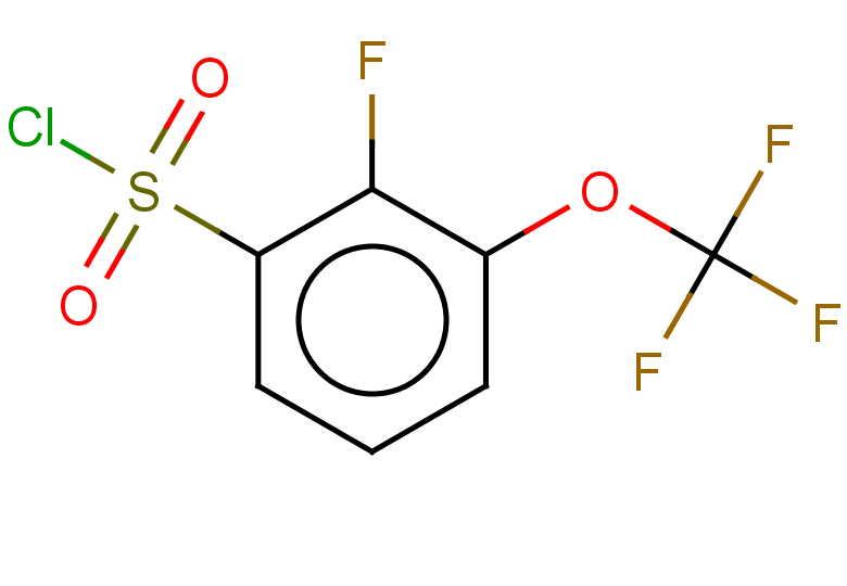 2-fluoro-3-(trifluoromethoxy)benzene-1-sulfonyl chloride