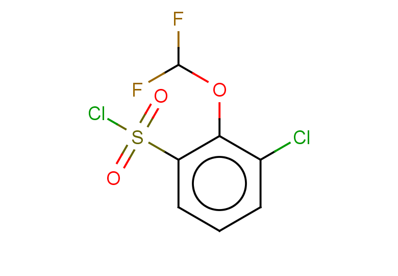 3-chloro-2-(difluoromethoxy)benzene-1-sulfonyl chloride