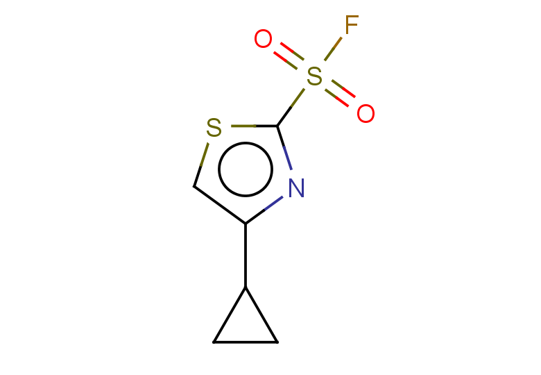 4-cyclopropyl-1,3-thiazole-2-sulfonyl fluoride