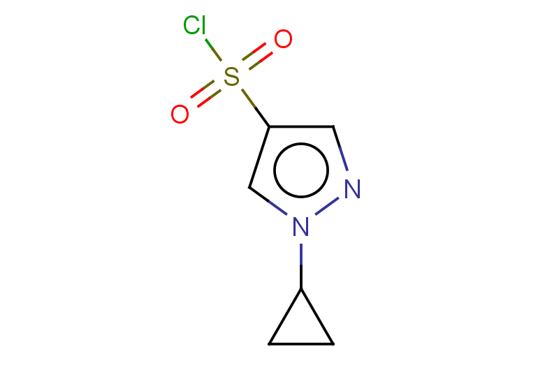 1-cyclopropyl-1H-pyrazole-4-sulfonyl chloride