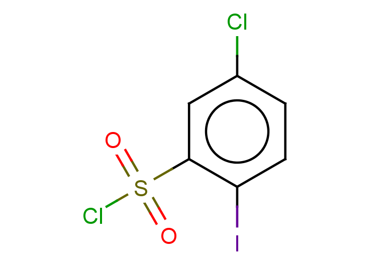5-chloro-2-iodobenzene-1-sulfonyl chloride