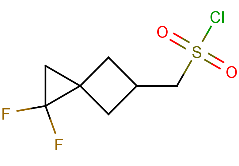 {1,1-difluorospiro[2.3]hexan-5-yl}methanesulfonyl chloride