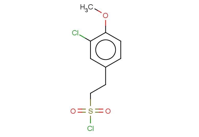 2-(3-chloro-4-methoxyphenyl)ethane-1-sulfonyl chloride