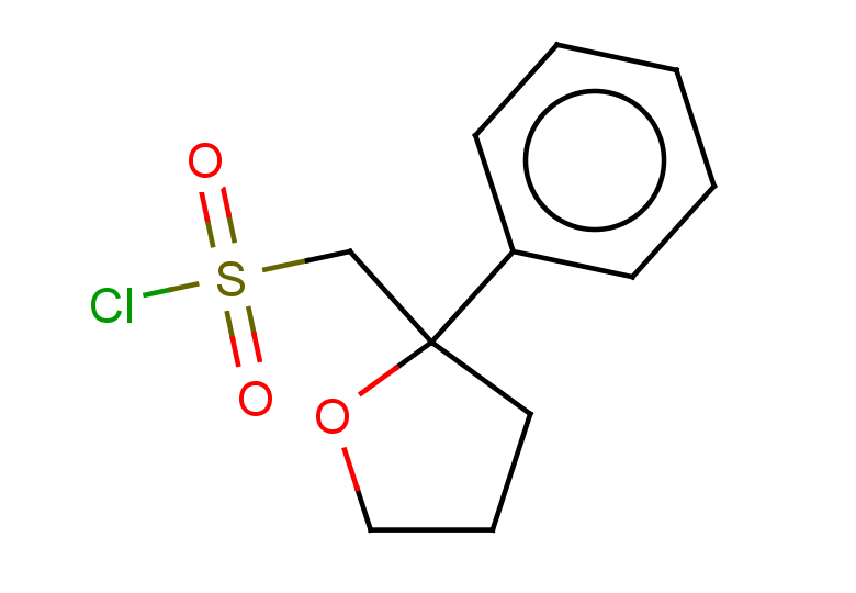(2-phenyloxolan-2-yl)methanesulfonyl chloride