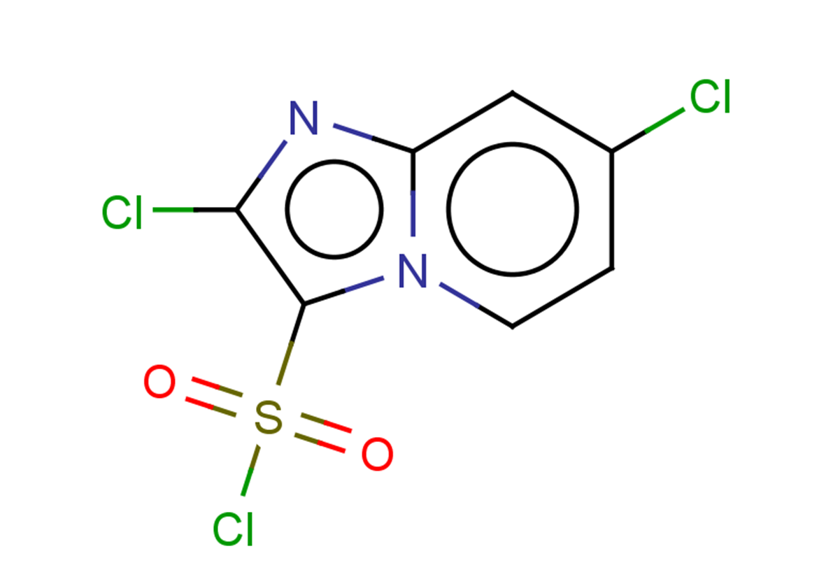 2,7-dichloroimidazo[1,2-a]pyridine-3-sulfonyl chloride