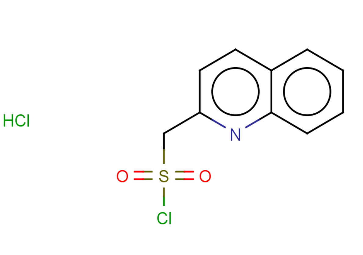 (quinolin-2-yl)methanesulfonyl chloride hydrochloride