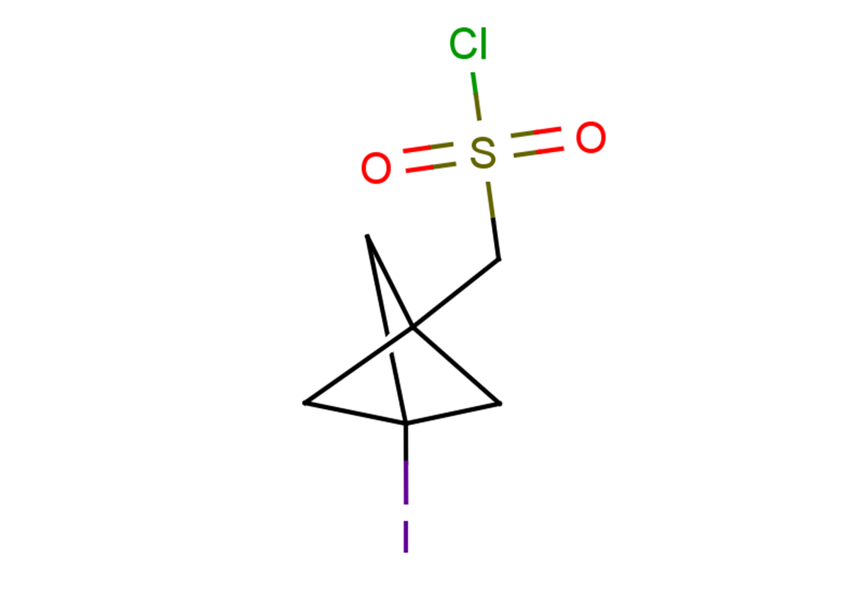 {3-iodobicyclo[1.1.1]pentan-1-yl}methanesulfonyl chloride