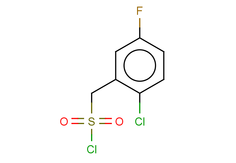 (2-chloro-5-fluorophenyl)methanesulfonyl chloride