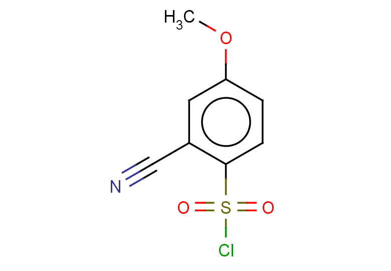 2-cyano-4-methoxybenzene-1-sulfonyl chloride