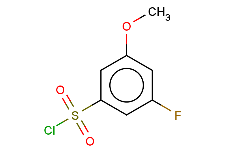 3-fluoro-5-methoxybenzene-1-sulfonyl chloride