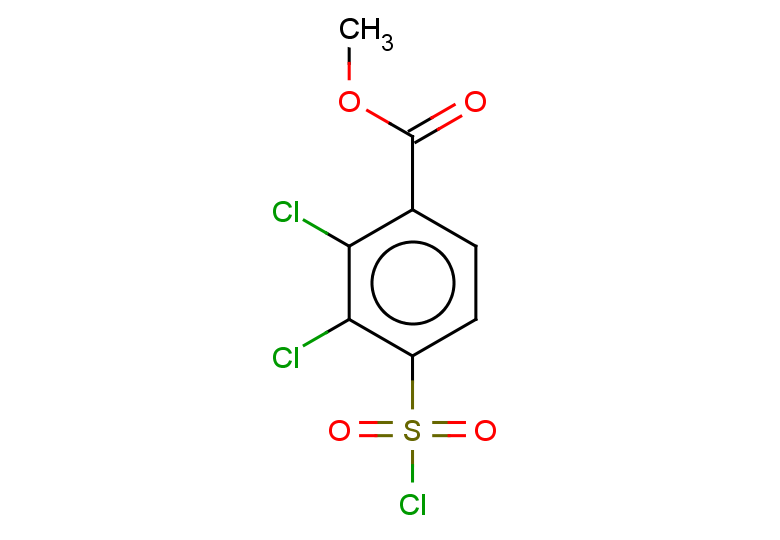 methyl 2,3-dichloro-4-(chlorosulfonyl)benzoate