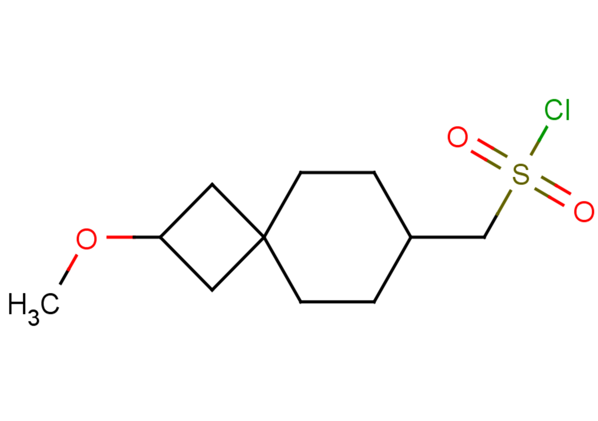 {2-methoxyspiro[3.5]nonan-7-yl}methanesulfonyl chloride