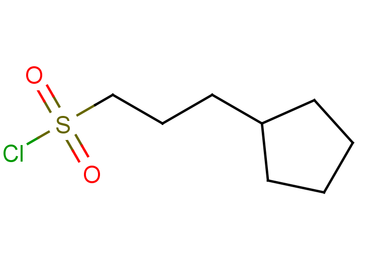 3-CYCLOPENTYLPROPANE-1-SULFONYL CHLORIDE