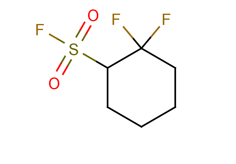 2,2-difluorocyclohexane-1-sulfonyl fluoride