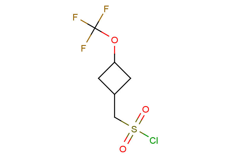 [3-(trifluoromethoxy)cyclobutyl]methanesulfonyl chloride, Mixture of diastereomers