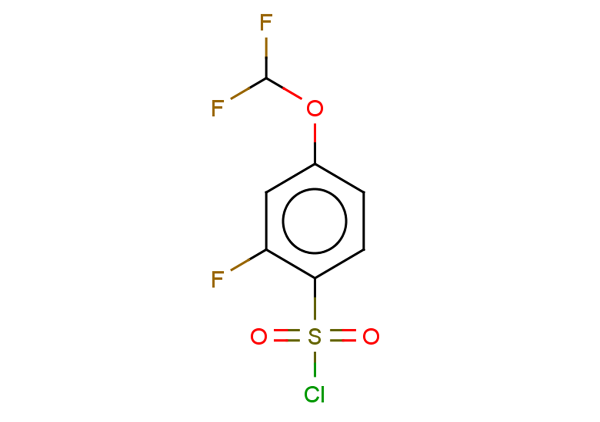 4-(difluoromethoxy)-2-fluorobenzene-1-sulfonyl chloride