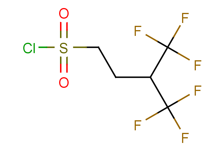 4,4,4-trifluoro-3-(trifluoromethyl)butane-1-sulfonyl chloride