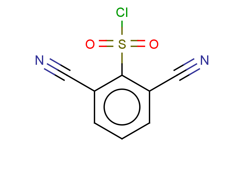 2,6-dicyanobenzene-1-sulfonyl chloride