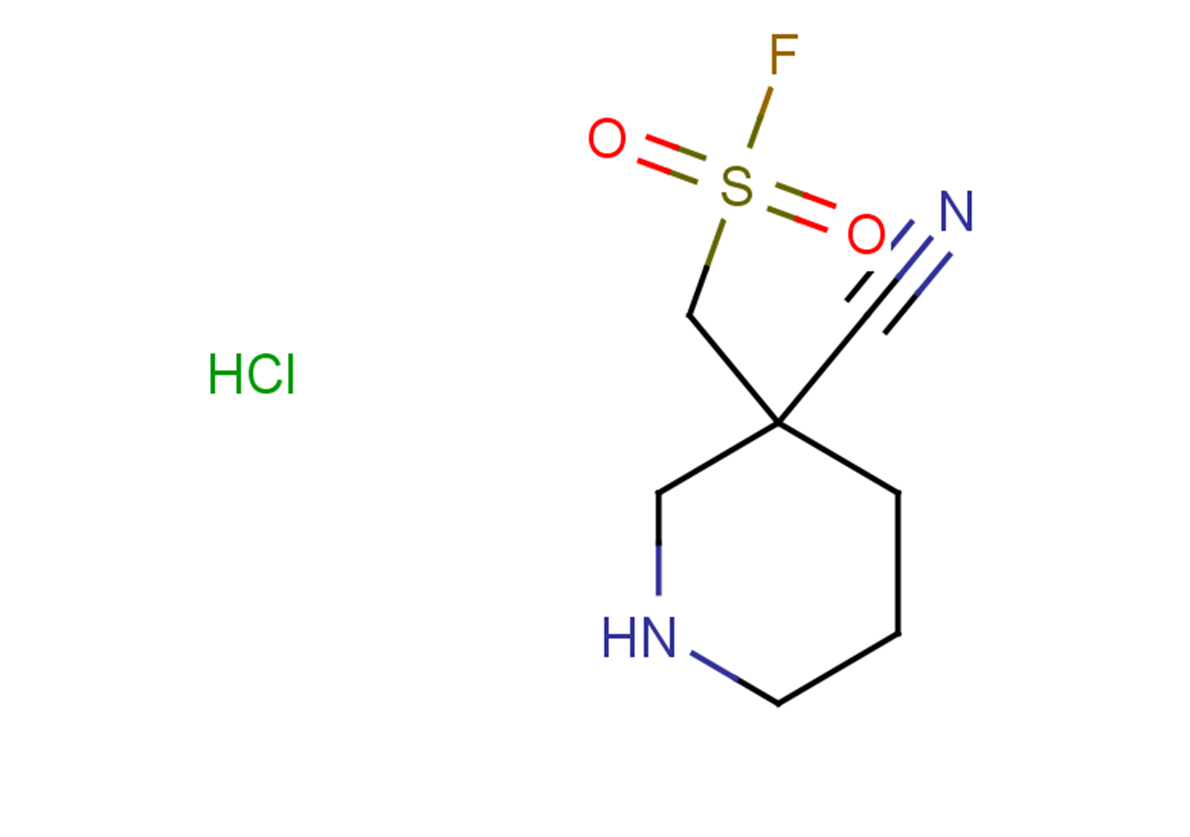 (3-cyanopiperidin-3-yl)methanesulfonyl fluoride hydrochloride