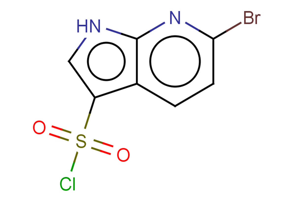 6-bromo-1H-pyrrolo[2,3-b]pyridine-3-sulfonyl chloride