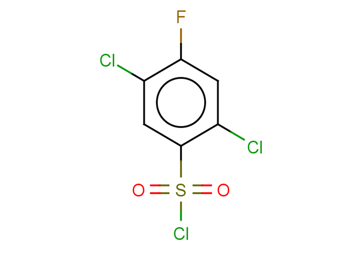 2,5-dichloro-4-fluorobenzene-1-sulfonyl chloride