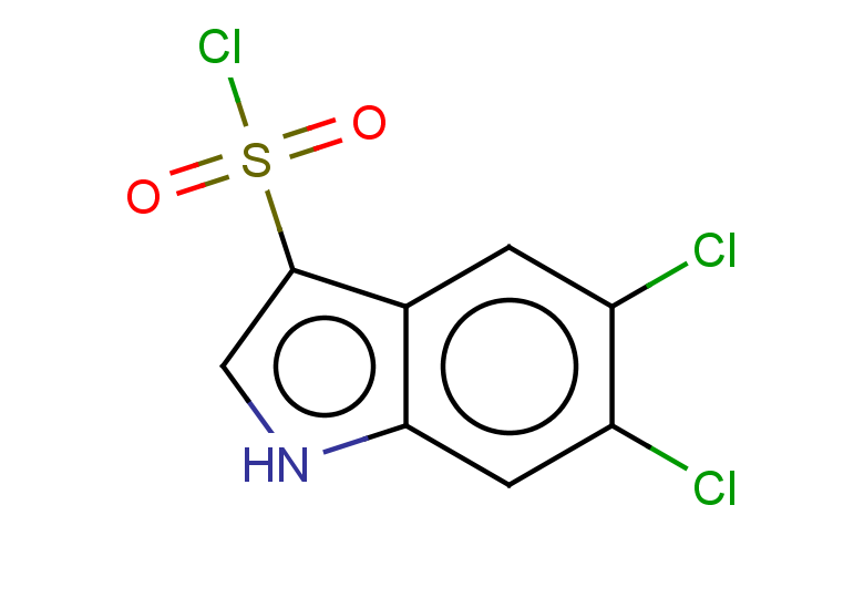 5,6-dichloro-1H-indole-3-sulfonyl chloride