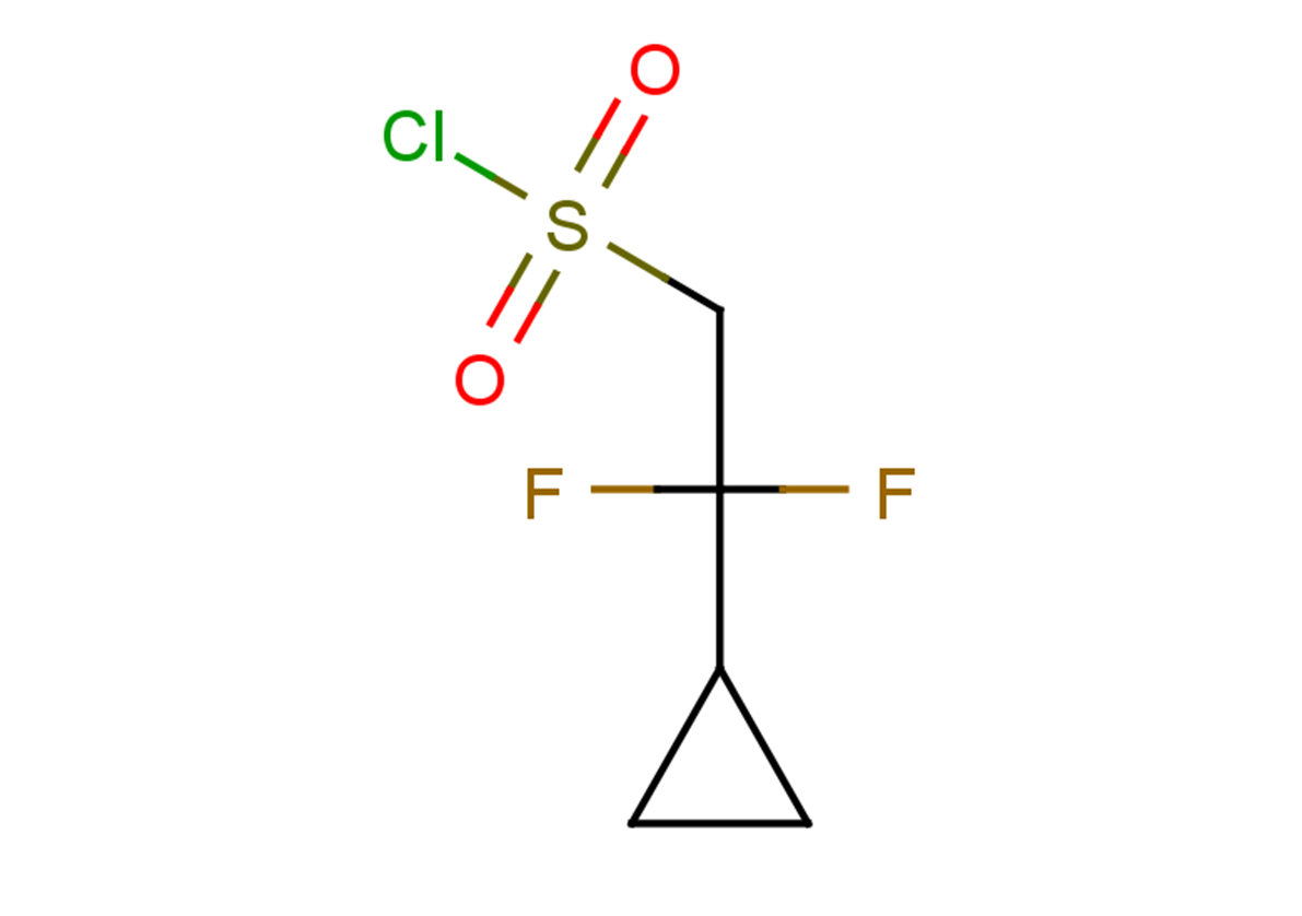 2-cyclopropyl-2,2-difluoroethane-1-sulfonyl chloride
