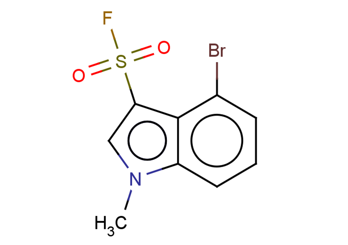 4-bromo-1-methyl-1H-indole-3-sulfonyl fluoride