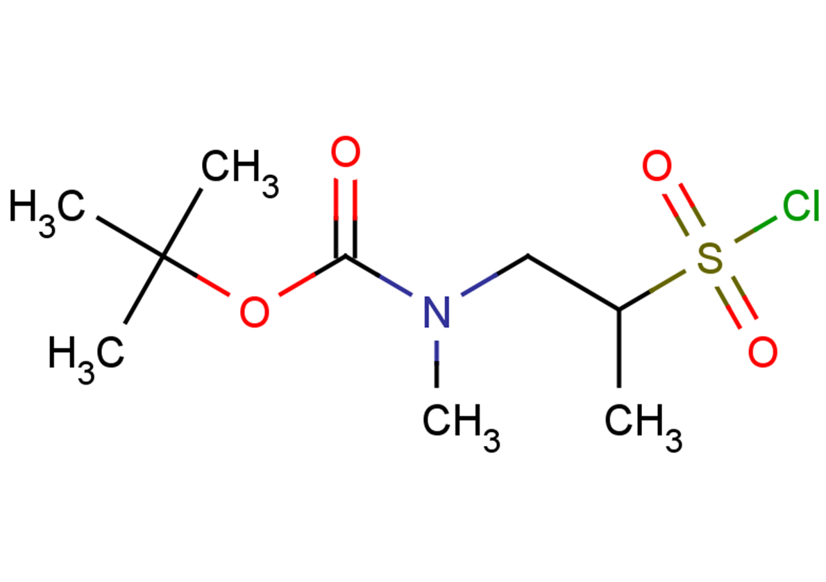 tert-butyl N-[2-(chlorosulfonyl)propyl]-N-methylcarbamate