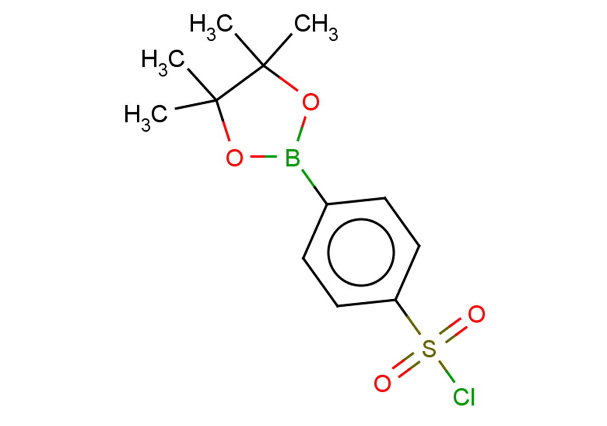 4-(4,4,5,5-tetramethyl-1,3,2-dioxaborolan-2-yl)benzene-1-sulfonyl chloride