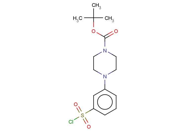 tert-butyl 4-[3-(chlorosulfonyl)phenyl]piperazine-1-carboxylate