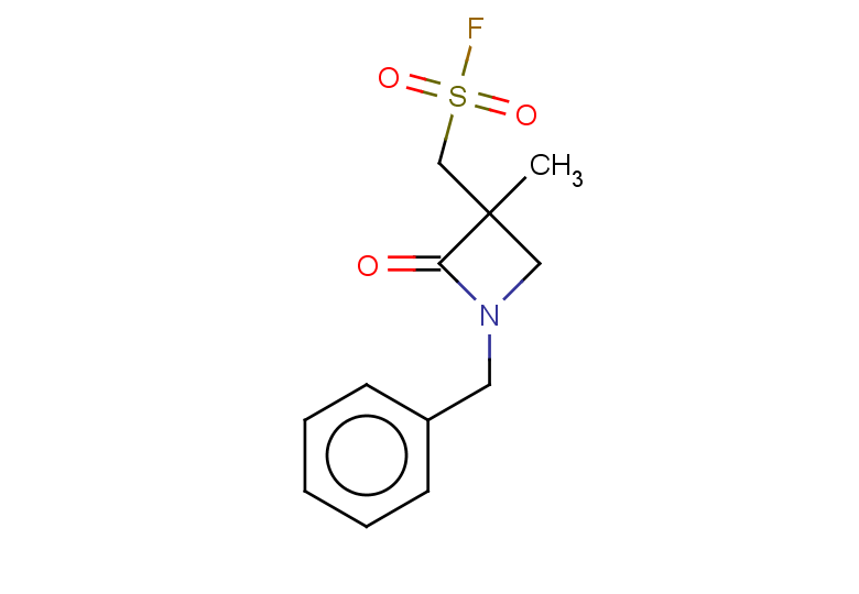 (1-benzyl-3-methyl-2-oxoazetidin-3-yl)methanesulfonyl fluoride