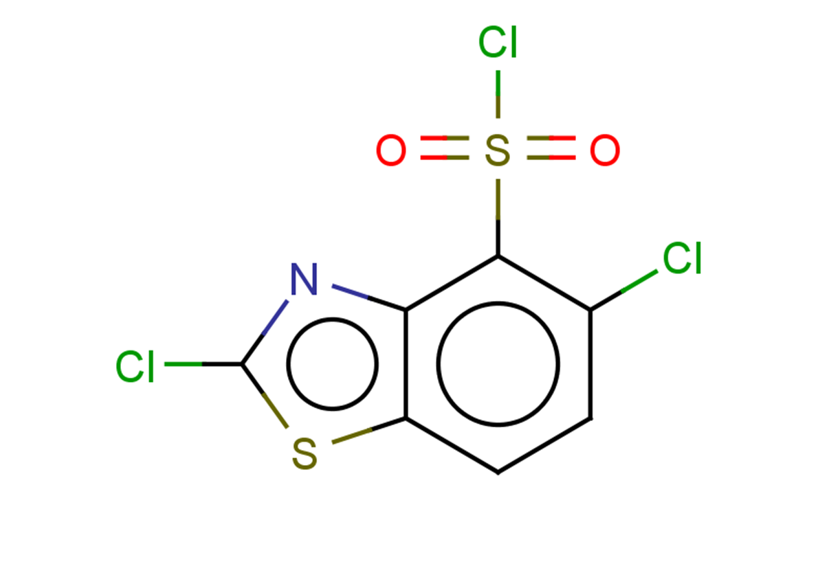 2,5-dichloro-1,3-benzothiazole-4-sulfonyl chloride