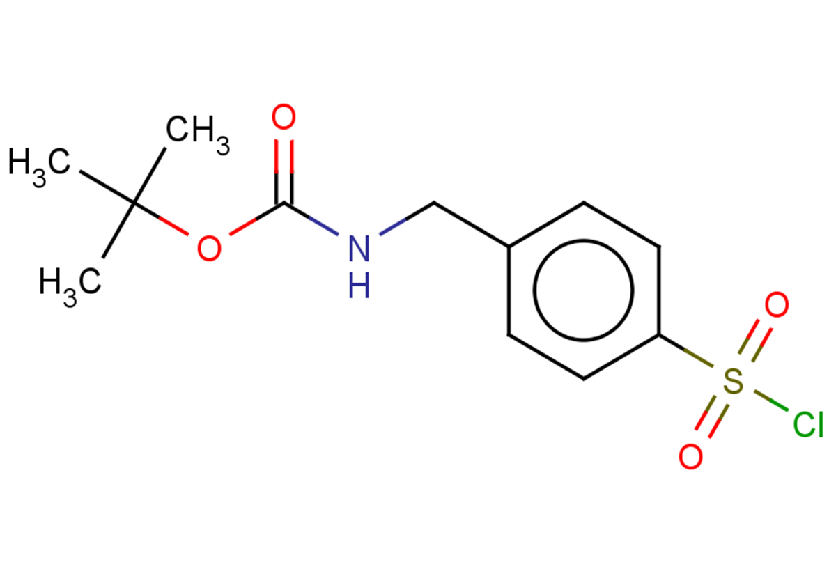 tert-butyl N-{[4-(chlorosulfonyl)phenyl]methyl}carbamate