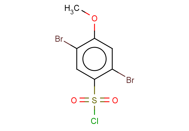 2,5-dibromo-4-methoxybenzene-1-sulfonyl chloride