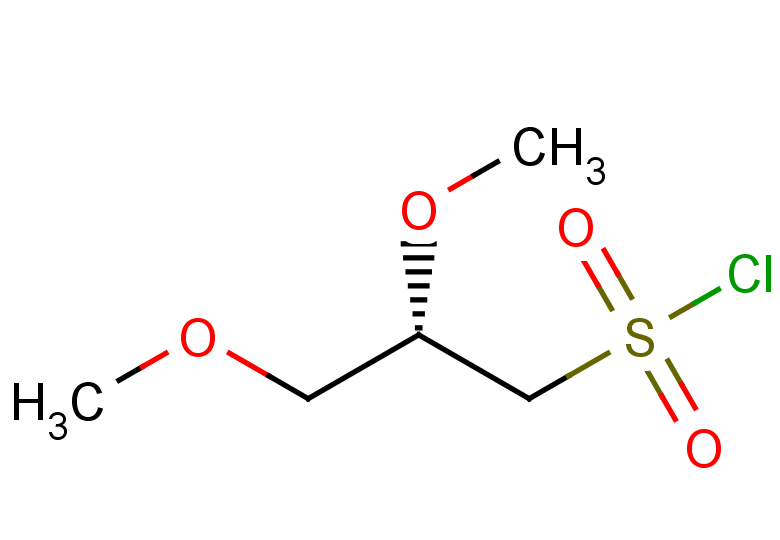 (2S)-2,3-dimethoxypropane-1-sulfonyl chloride