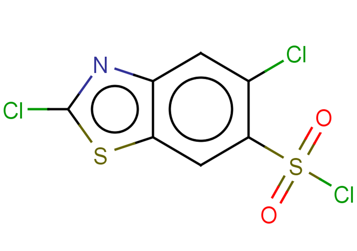 2,5-dichloro-1,3-benzothiazole-6-sulfonyl chloride