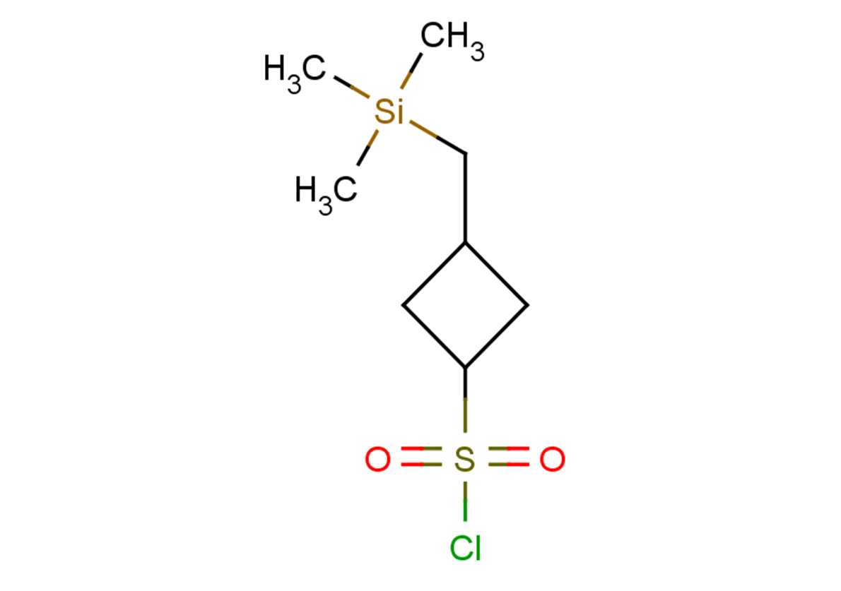 3-[(trimethylsilyl)methyl]cyclobutane-1-sulfonyl chloride, Mixture of diastereomers