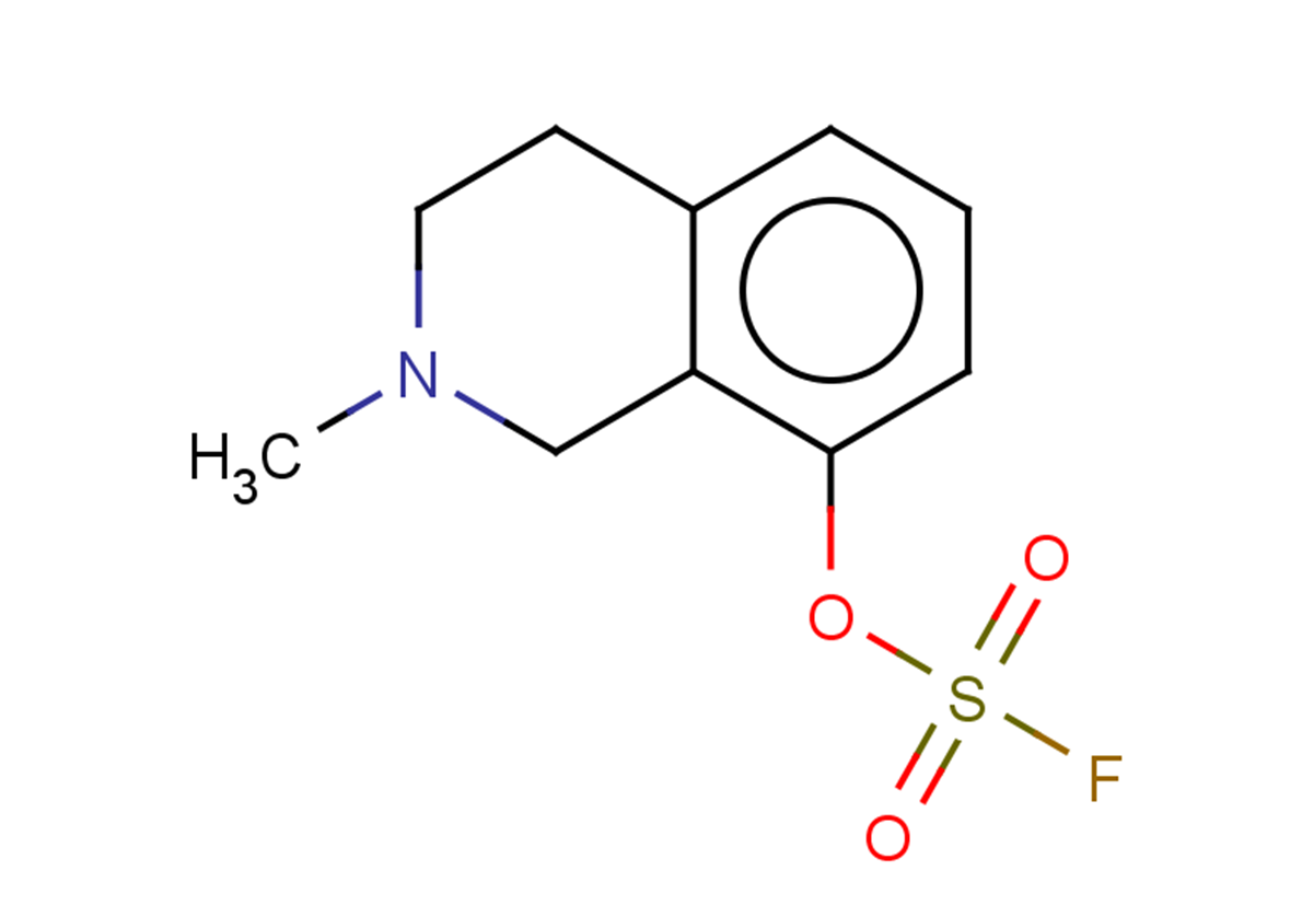 2-methyl-1,2,3,4-tetrahydroisoquinolin-8-yl sulfurofluoridate