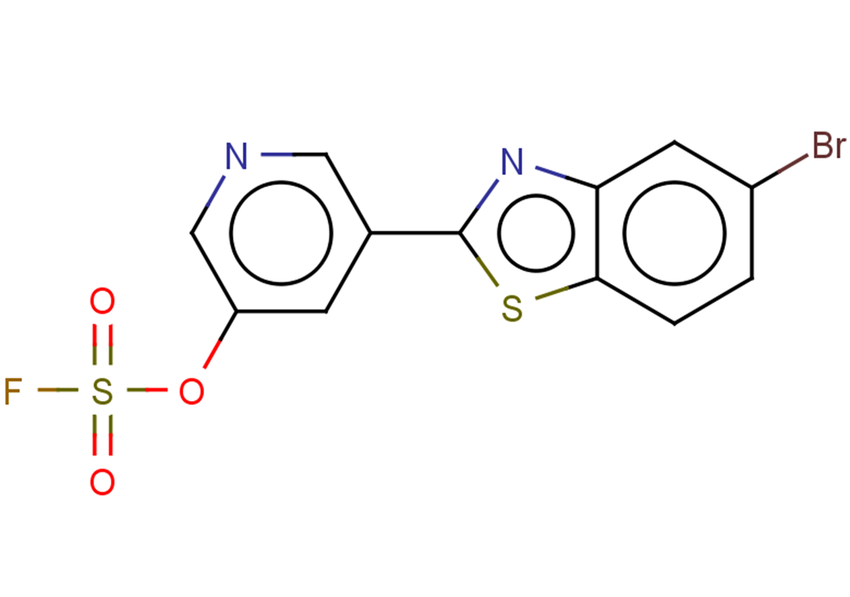5-(5-bromo-1,3-benzothiazol-2-yl)pyridin-3-yl sulfurofluoridate