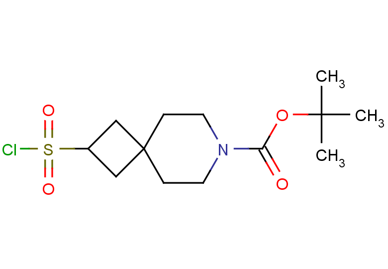 tert-butyl 2-(chlorosulfonyl)-7-azaspiro[3.5]nonane-7-carboxylate