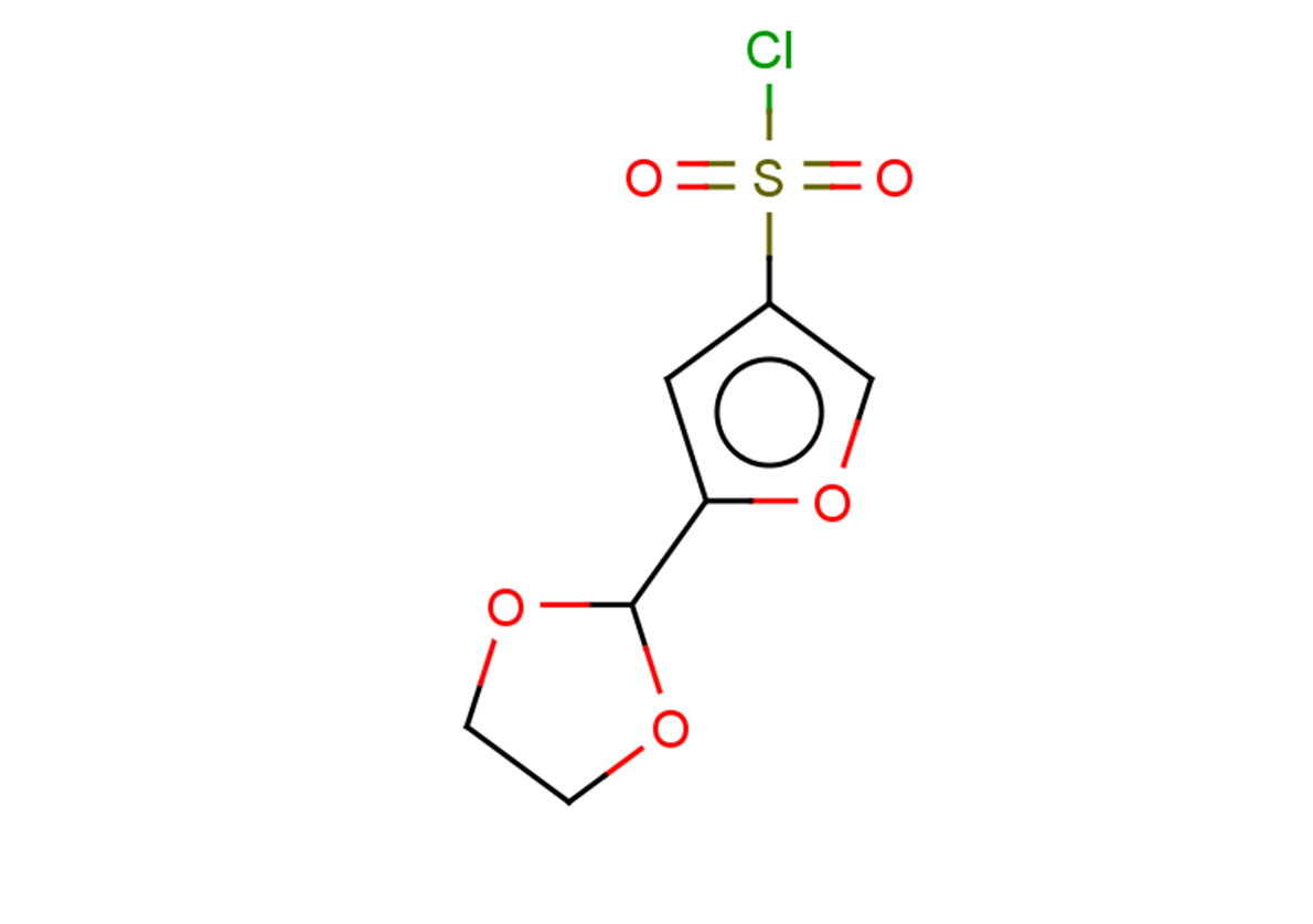 5-(1,3-dioxolan-2-yl)furan-3-sulfonyl chloride