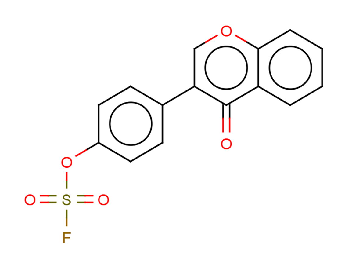 4-(4-oxo-4H-chromen-3-yl)phenyl sulfurofluoridate