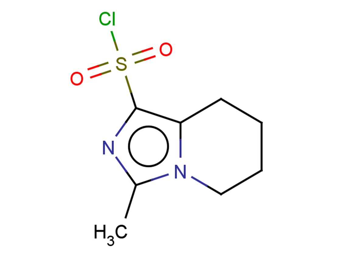 3-methyl-5H,6H,7H,8H-imidazo[1,5-a]pyridine-1-sulfonyl chloride