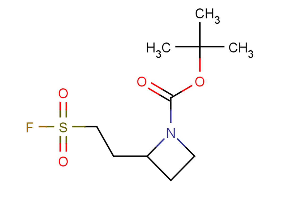 tert-butyl 2-[2-(fluorosulfonyl)ethyl]azetidine-1-carboxylate